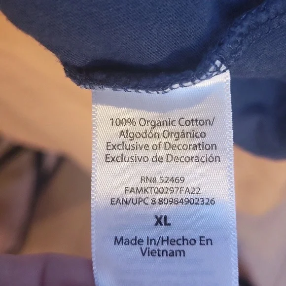 100% Organic Cotton Tshirt - Picture 4 of 6